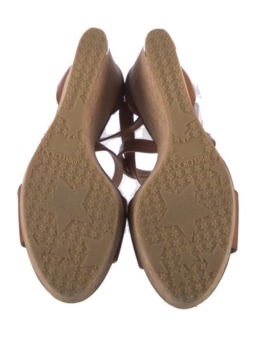 Jimmy Choo Leather Espadrilles