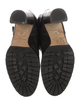 Jimmy Choo Leather Moto Boots