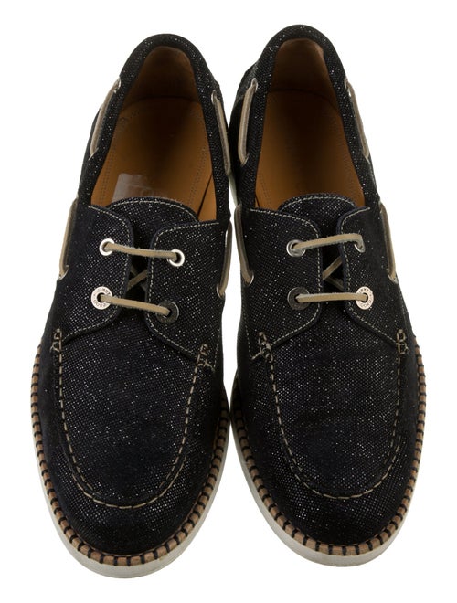 Jimmy Choo Canvas Boat Shoes