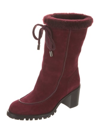 Jimmy Choo Suede Rain Boots