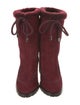 Jimmy Choo Suede Rain Boots