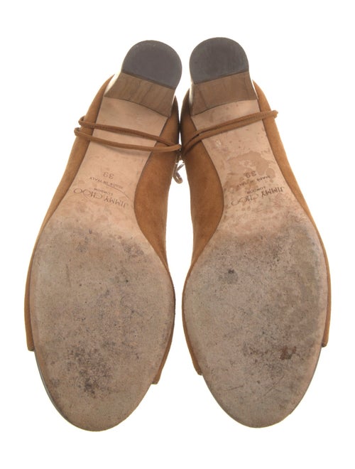 Jimmy Choo Suede T-Strap Pumps