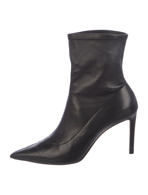 Jimmy Choo Leather Sock Boots