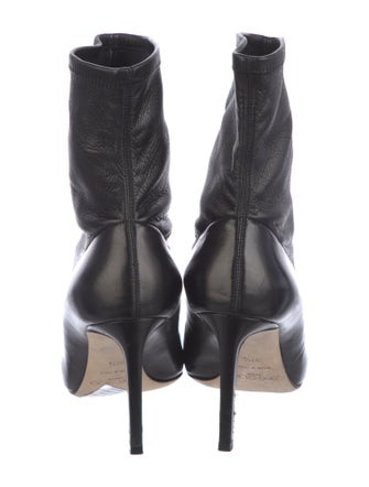 Jimmy Choo Leather Sock Boots