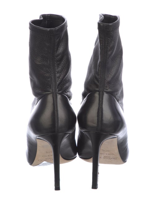 Jimmy Choo Leather Sock Boots