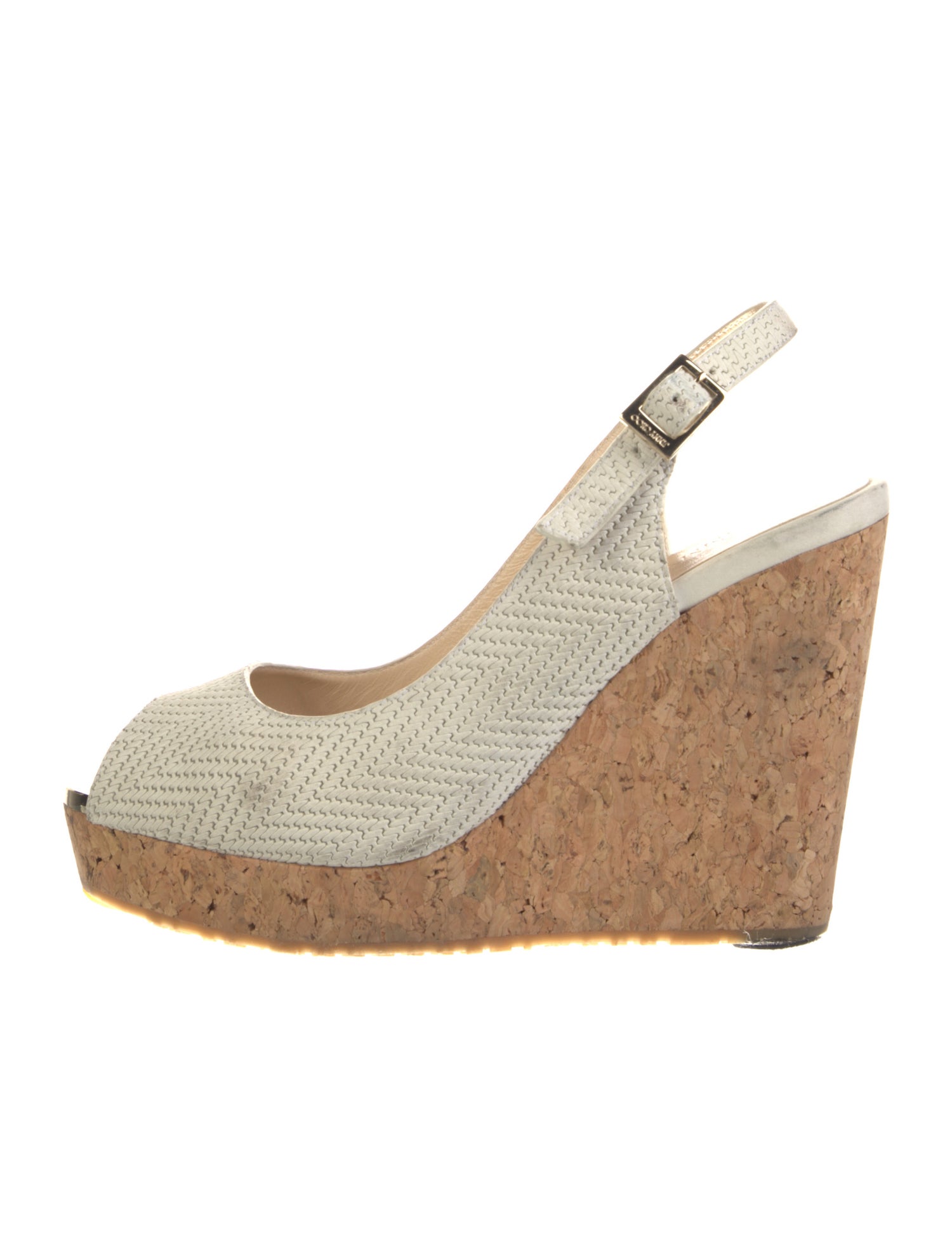 Jimmy Choo Suede Slingback Sandals