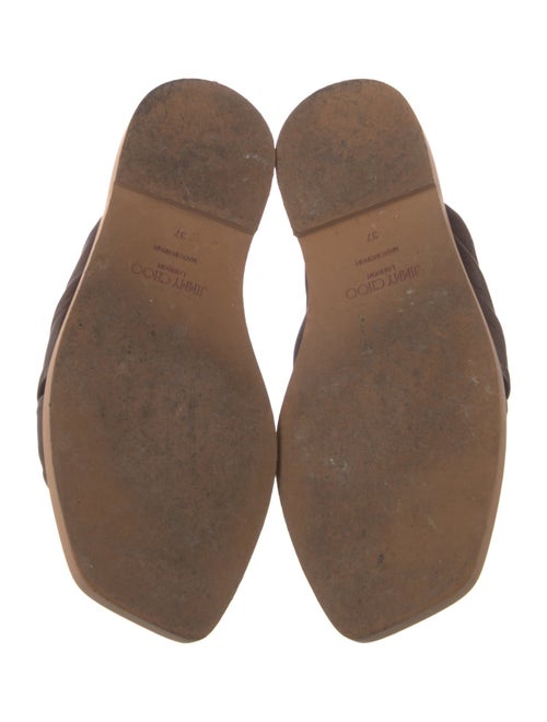 Jimmy Choo Leather Slides