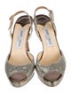 Jimmy Choo Glitter Slingback Pumps