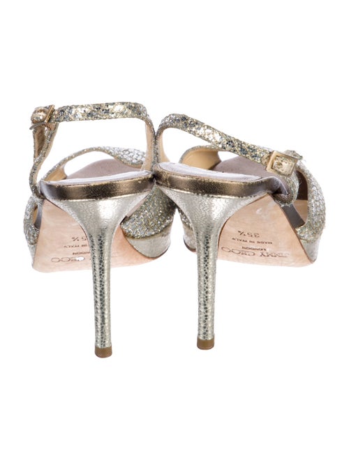 Jimmy Choo Glitter Slingback Pumps