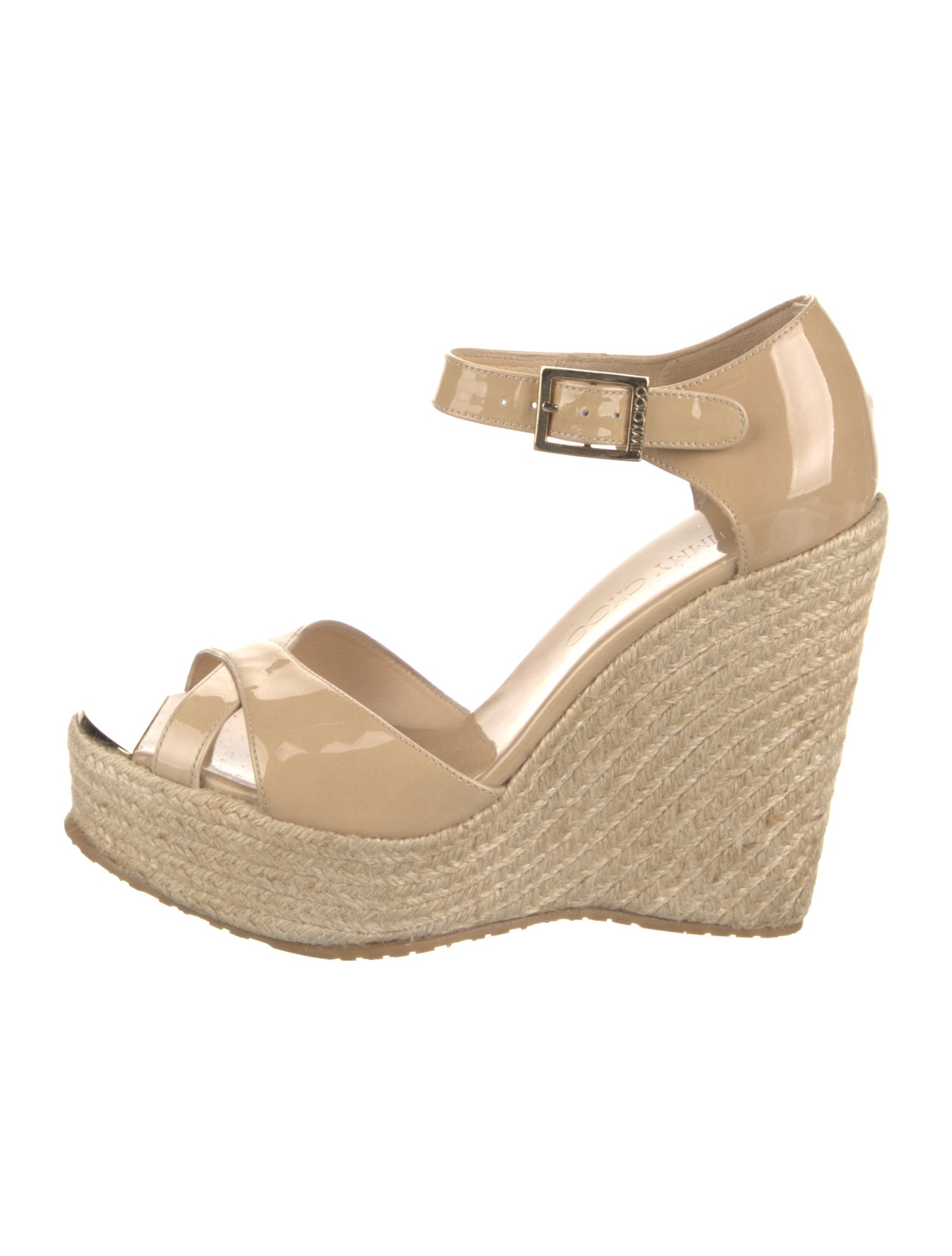 Jimmy Choo Patent Leather Espadrilles