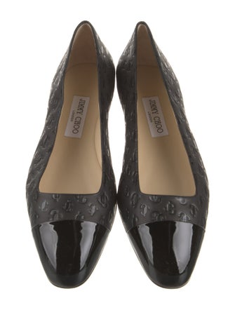 Jimmy Choo Leather Ballet Flats