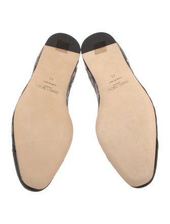 Jimmy Choo Leather Ballet Flats