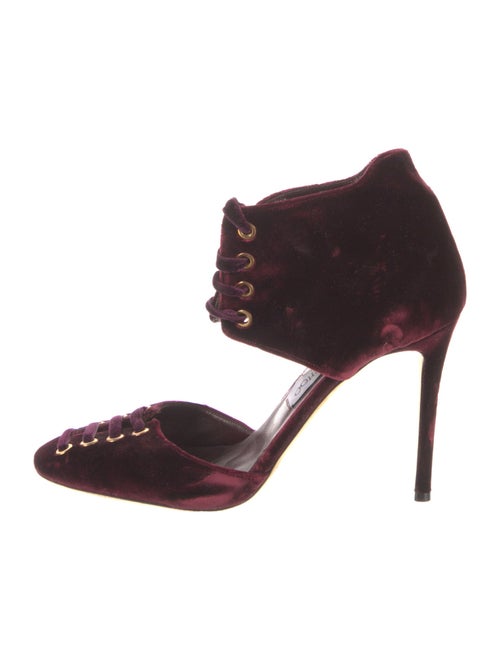 Jimmy Choo Velvet D'Orsay Pumps