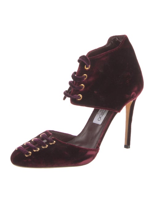 Jimmy Choo Velvet D'Orsay Pumps