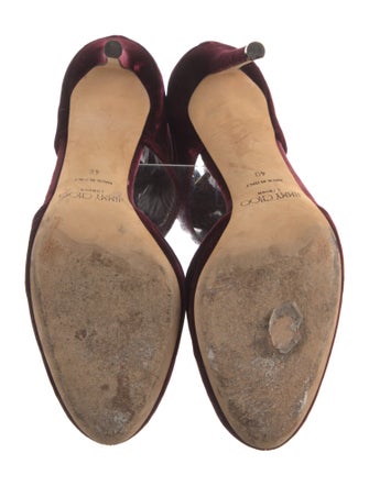 Jimmy Choo Velvet D'Orsay Pumps