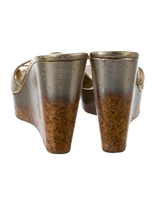 Jimmy Choo Leather Slides