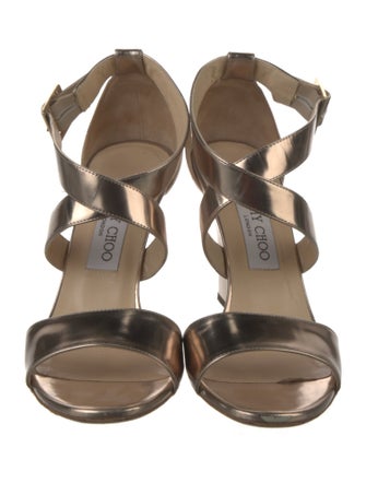 Jimmy Choo Patent Leather Sandals