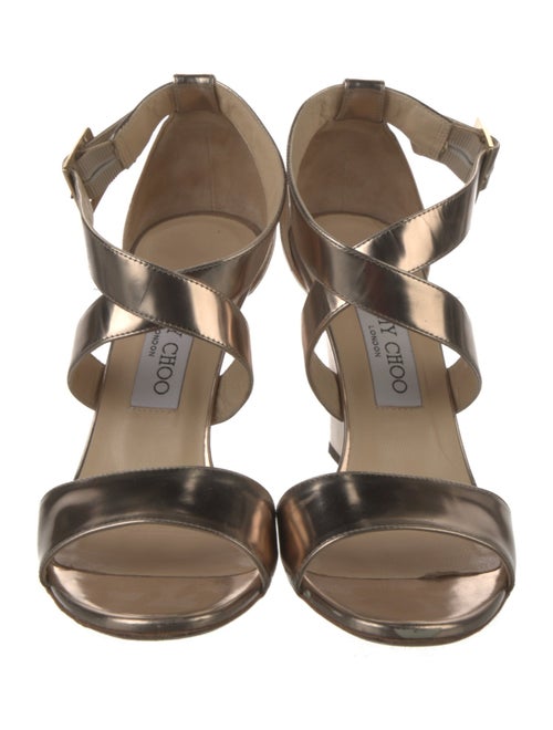 Jimmy Choo Patent Leather Sandals