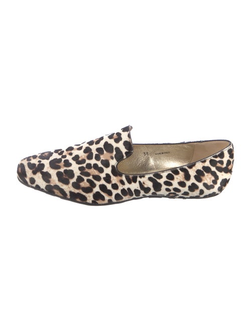Jimmy Choo Animal Print Flats