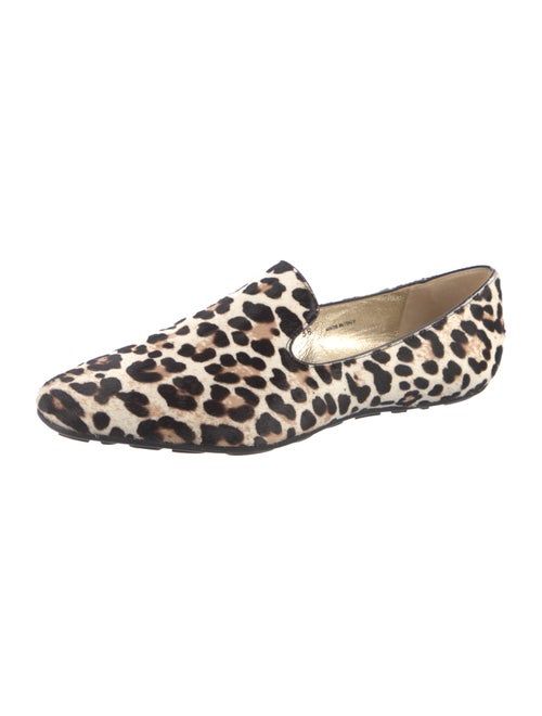 Jimmy Choo Animal Print Flats