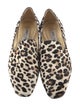 Jimmy Choo Animal Print Flats