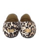 Jimmy Choo Animal Print Flats