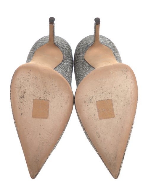 Jimmy Choo Glitter Printed Pumps