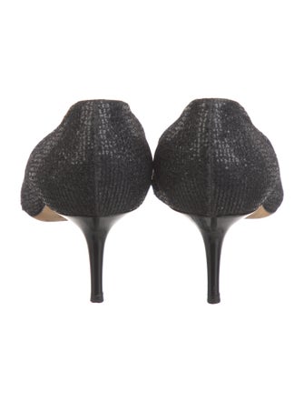 Jimmy Choo Glitter Printed Pumps