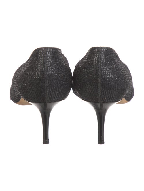 Jimmy Choo Glitter Printed Pumps