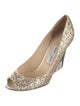 Jimmy Choo Glitter Pumps
