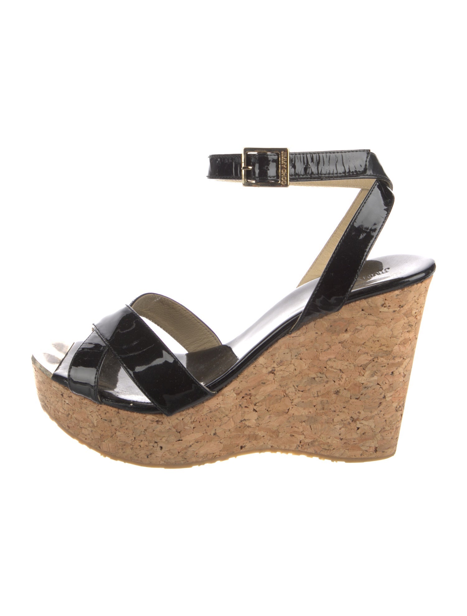 Jimmy Choo Patent Leather Sandals