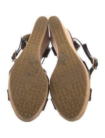 Jimmy Choo Patent Leather Sandals