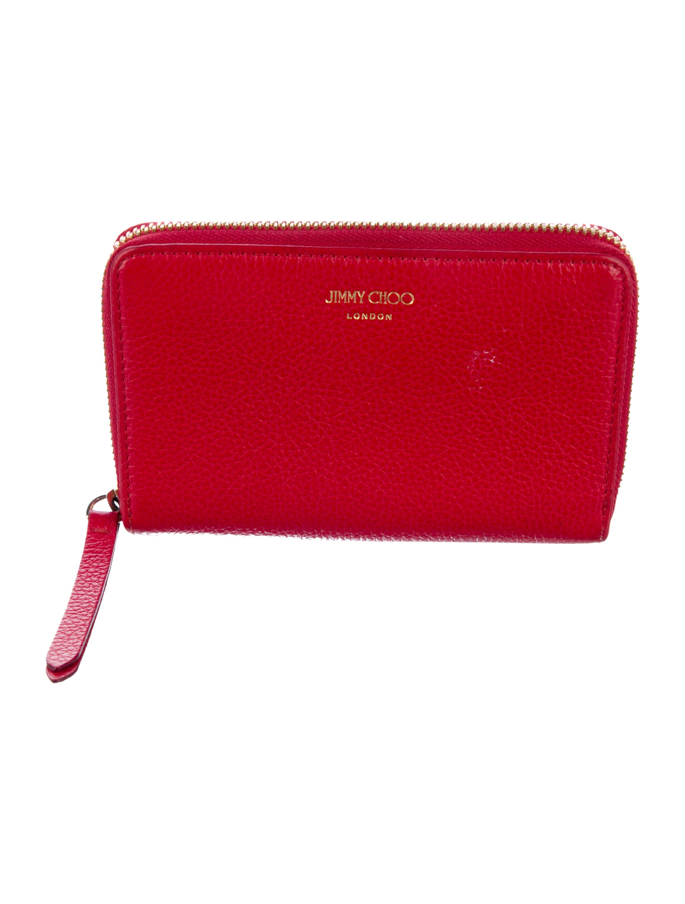 Jimmy Choo Leather Continental Wallet