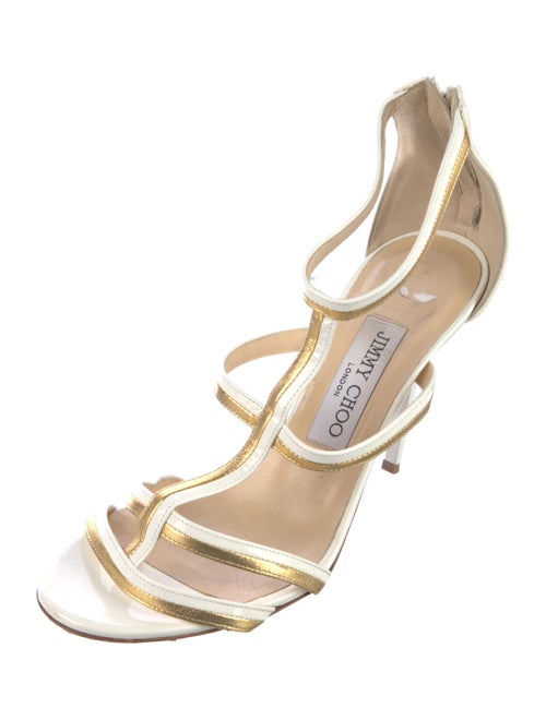 Jimmy Choo Patent Leather Gladiator Sandals