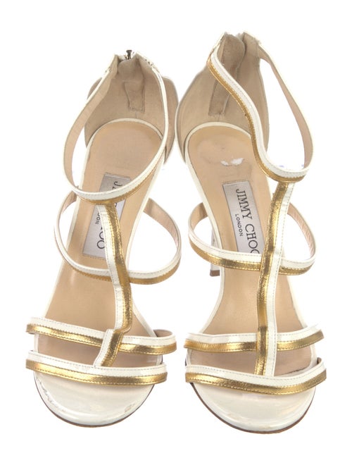 Jimmy Choo Patent Leather Gladiator Sandals