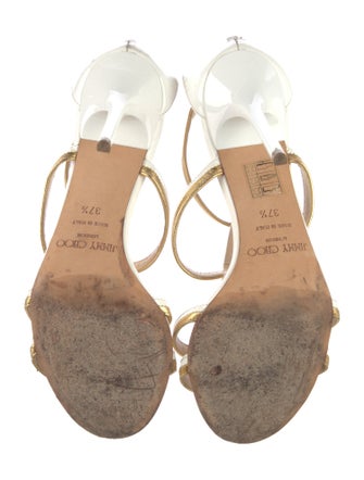 Jimmy Choo Patent Leather Gladiator Sandals