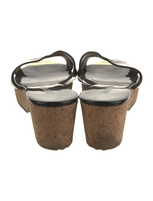 Jimmy Choo Patent Leather Slides