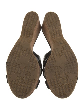 Jimmy Choo Patent Leather Slides