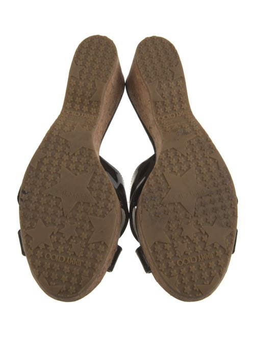 Jimmy Choo Patent Leather Slides