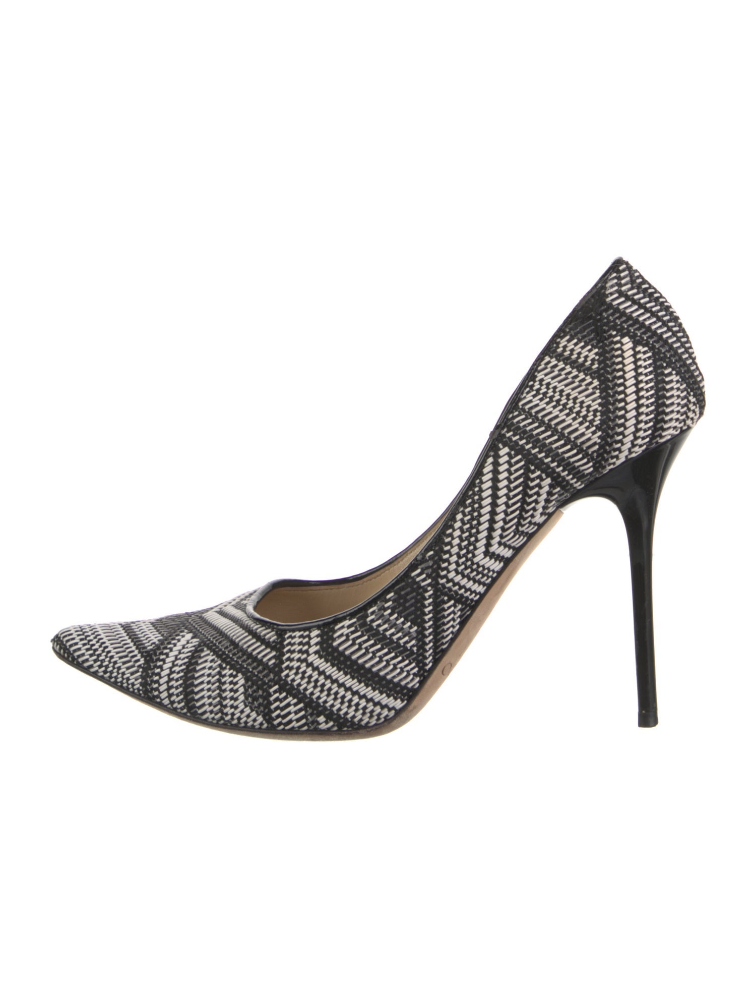 Jimmy Choo Printed D'Orsay Pumps