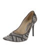 Jimmy Choo Printed D'Orsay Pumps