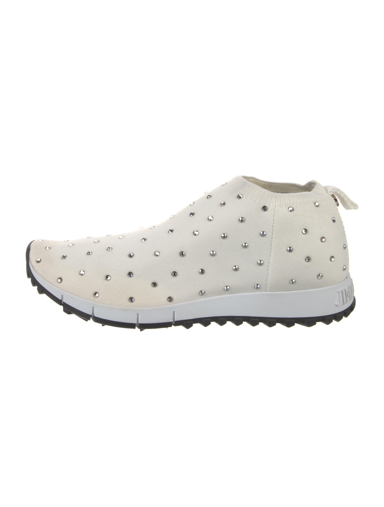 Jimmy Choo Crystal Embellishments Sneakers