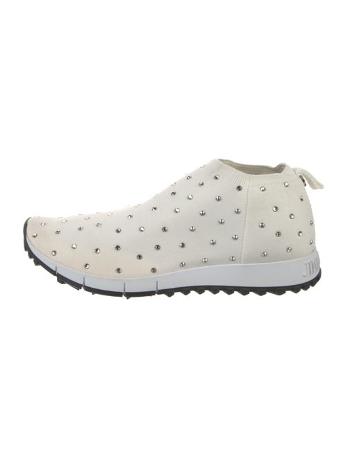 Jimmy Choo Crystal Embellishments Sneakers