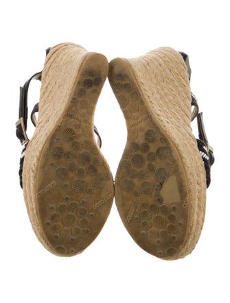 Jimmy Choo Leather Espadrilles
