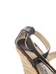 Jimmy Choo Leather Espadrilles