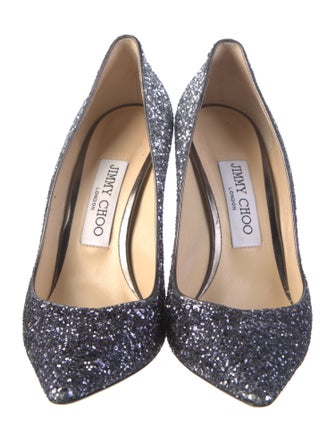 Jimmy Choo Glitter Pumps