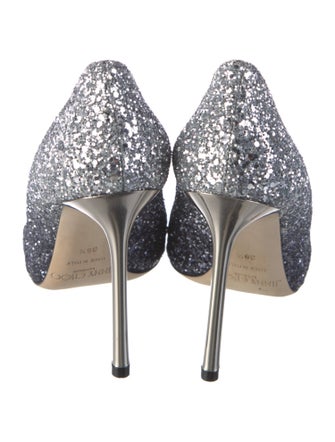 Jimmy Choo Glitter Pumps