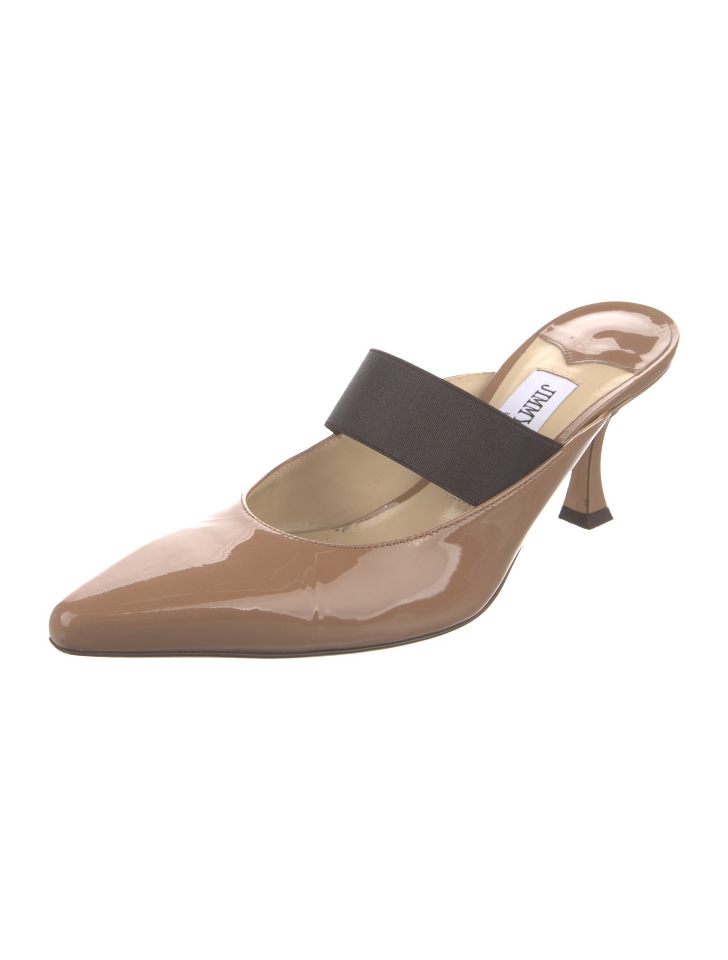 Jimmy Choo Patent Leather Mules