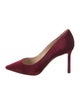 Jimmy Choo Velvet Pumps