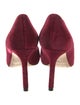 Jimmy Choo Velvet Pumps